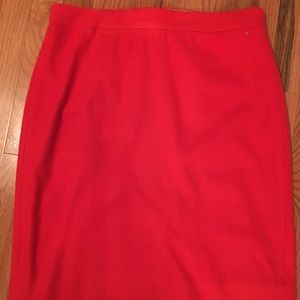 J. Crew wool pencil skirt, size 6